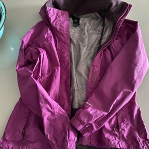 Lightweight The North Face rain jacket